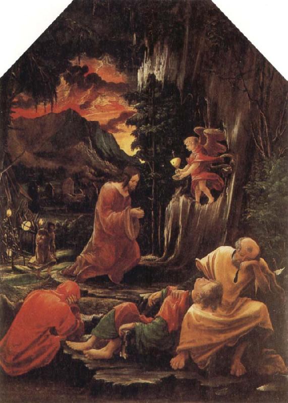 Albrecht Altdorfer The Agony in the Garden Germany oil painting art
